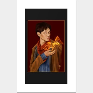 Shao Fei as Merlin painting Posters and Art